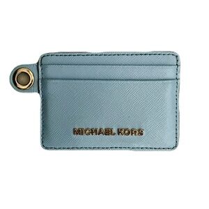 Michael Kors Light Blue Card Holder